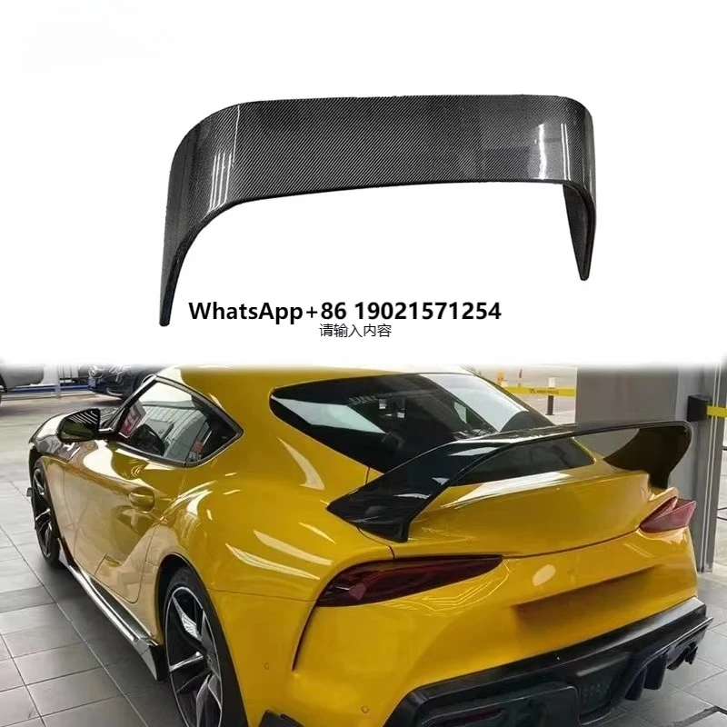 For Supra G/GR A90 A91 Mk Mk5 M Style Big Spoiler Wing Carbon Fiber Rear Trunk High Wing Spoiler
For Supra G/GR A90 A91 Mk Mk5 M Style Big Spoiler Wing Carbon Fiber Rear Trunk High Wing Spoiler