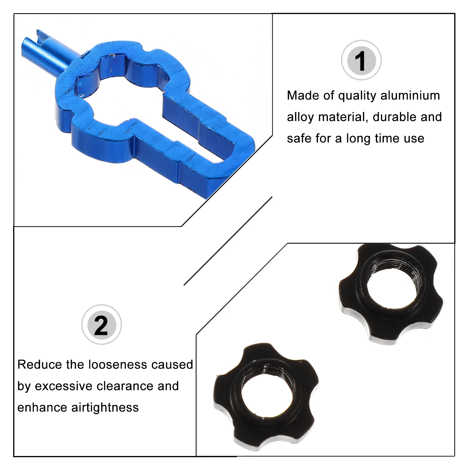 Bike Repair Tool Screw Nuts Rim Conversion Wheel Valves Adapter Black Accessories Converter
Bike Repair Tool Screw Nuts Rim Conversion Wheel Valves Adapter Black Accessories Converter