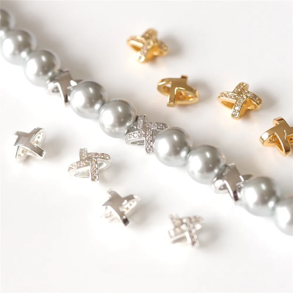 Real Gold Plated Micro-inlaid Zircon Double-sided Windmill Bead Necklace Bracelet Beaded DIY Handmade Accessories B020
Real Gold Plated Micro-inlaid Zircon Double-sided Windmill Bead Necklace Bracelet Beaded DIY Handmade Accessories B020
