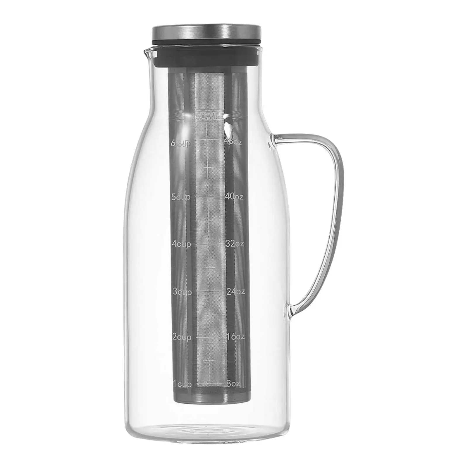 Coffee Cold Extraction Pot Transparent Dining Glass 1.5L Hand Brewed Cold Brewing Pot Fine Coffee Filter Cold Brew Coffee Maker
Coffee Cold Extraction Pot Transparent Dining Glass 1.5L Hand Brewed Cold Brewing Pot Fine Coffee Filter Cold Brew Coffee Maker