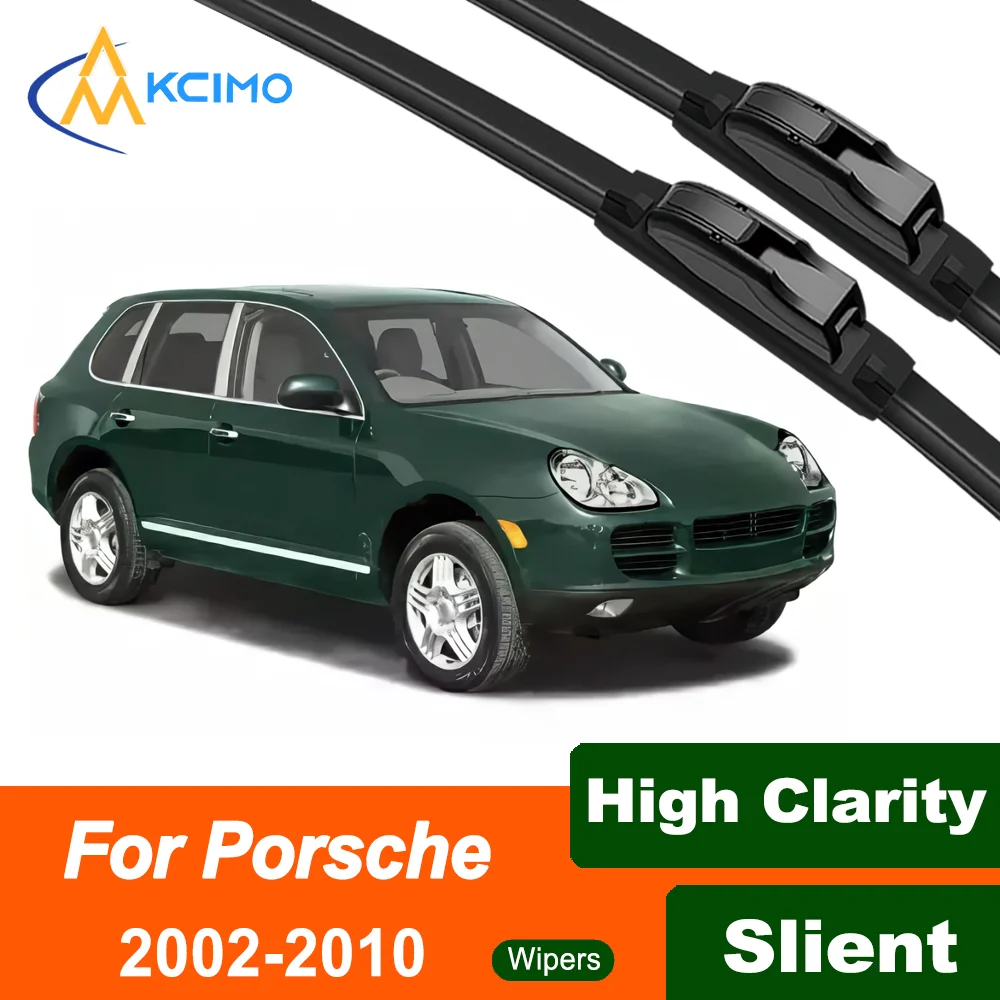 Silent Black Front Wiper Blades Set for Porsche Porsche Cayenne E1 2002-2010 Auto Windscreen Windshield Window Wiper Accessories
Silent Black Front Wiper Blades Set for Porsche Porsche Cayenne E1 2002-2010 Auto Windscreen Windshield Window Wiper Accessories