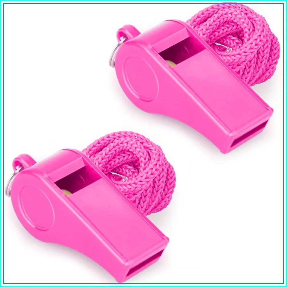 Loud Sports Whistle with Lanyard – High-Pitched for Coaches, Outdoor Safety, Dog Training, Party Favors
Loud Sports Whistle with Lanyard – High-Pitched for Coaches, Outdoor Safety, Dog Training, Party Favors