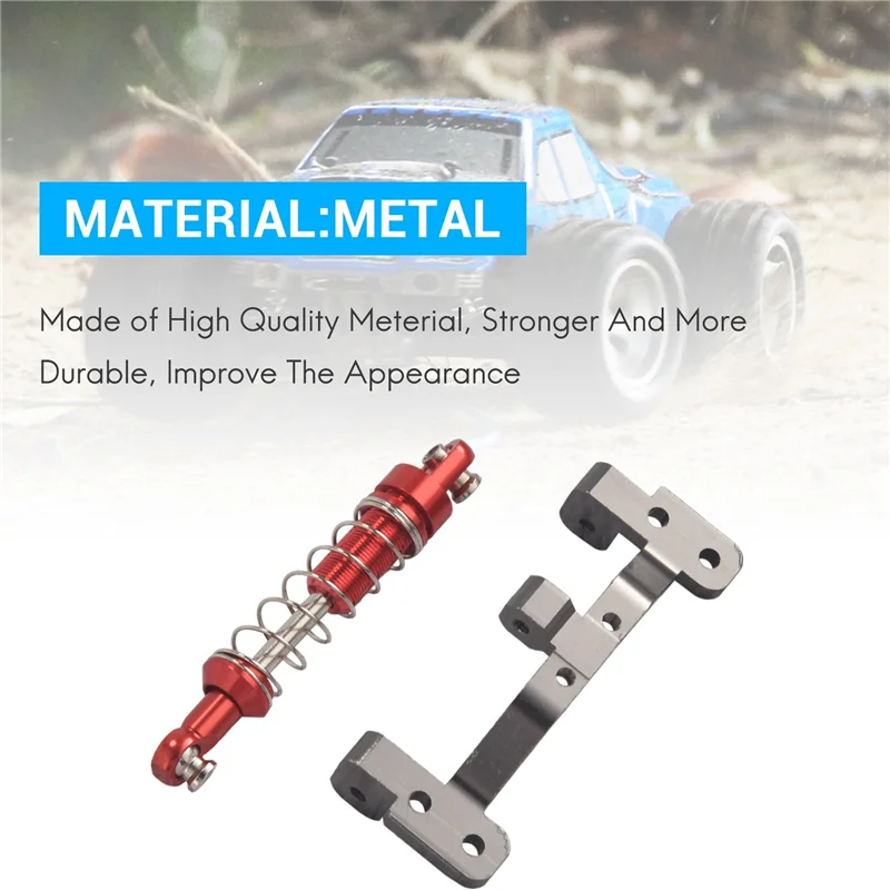 A49K-Metal Steering Link Rod Pull Rod Mounts Shock Absorbers Set For WPL C14 C24 C24-1 1/16 RC Car Upgrade Parts
A49K-Metal Steering Link Rod Pull Rod Mounts Shock Absorbers Set For WPL C14 C24 C24-1 1/16 RC Car Upgrade Parts
