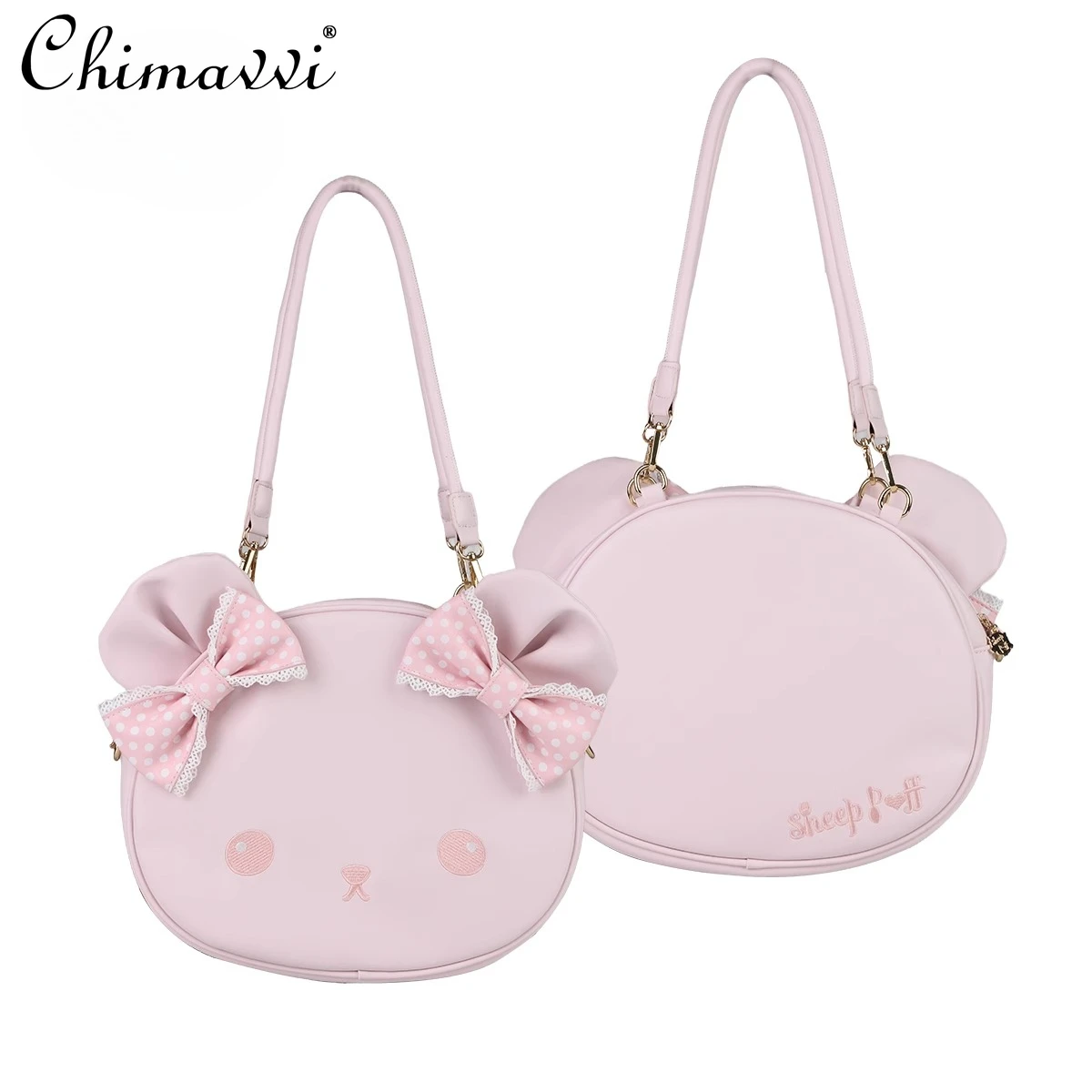 Sweet Cute Bear Big Head Bag Lolita Single Shoulder Bag Kawaii Bow Girls Women Crossbody Bags Handheld Tote Bag 2026 New
Sweet Cute Bear Big Head Bag Lolita Single Shoulder Bag Kawaii Bow Girls Women Crossbody Bags Handheld Tote Bag 2026 New