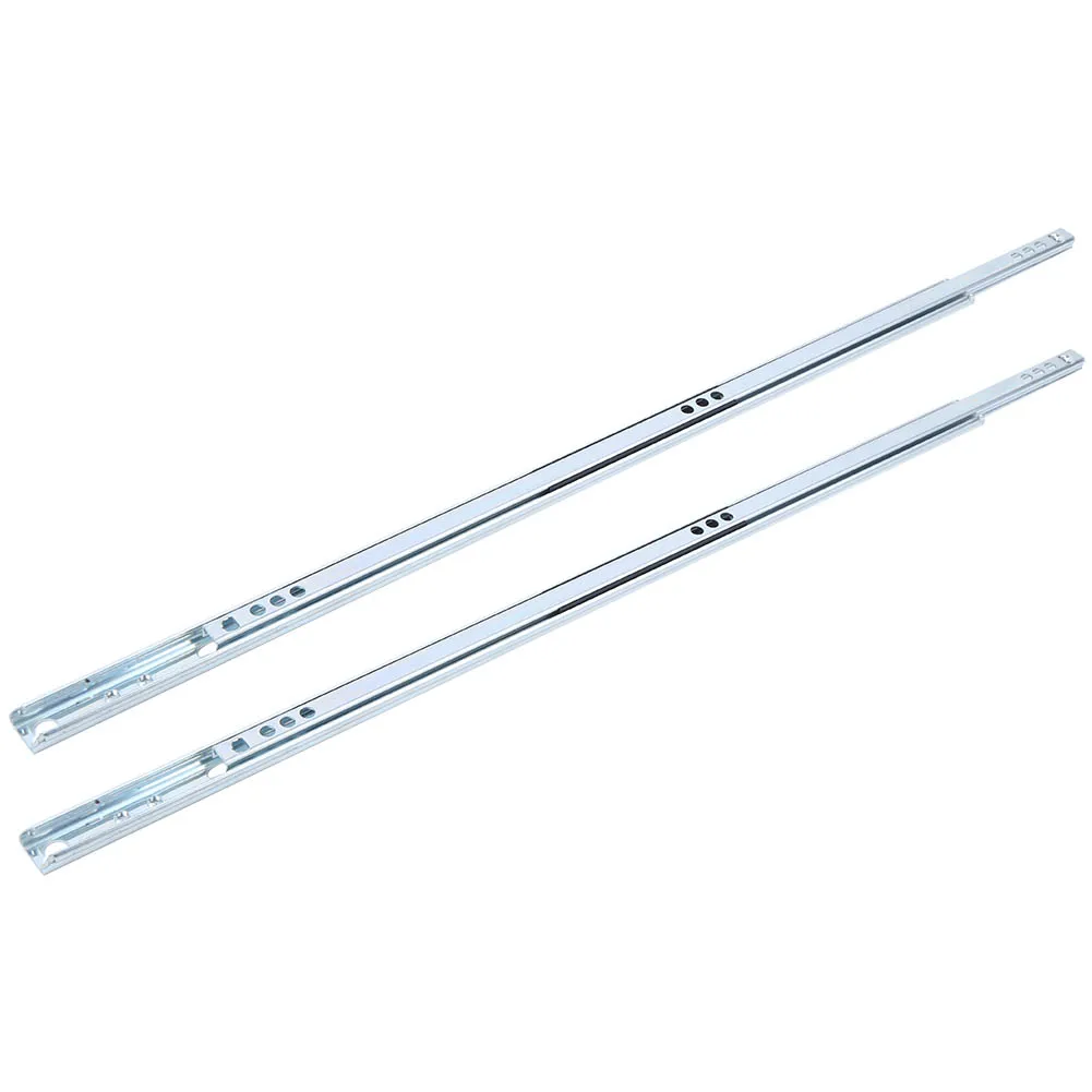 2PCS Drawer Rail 450mm Steel Ball Bearing Drawer Slide Rails Smooth Glide Drawer Runner Track for Cabinet Closet Furniture
2PCS Drawer Rail 450mm Steel Ball Bearing Drawer Slide Rails Smooth Glide Drawer Runner Track for Cabinet Closet Furniture