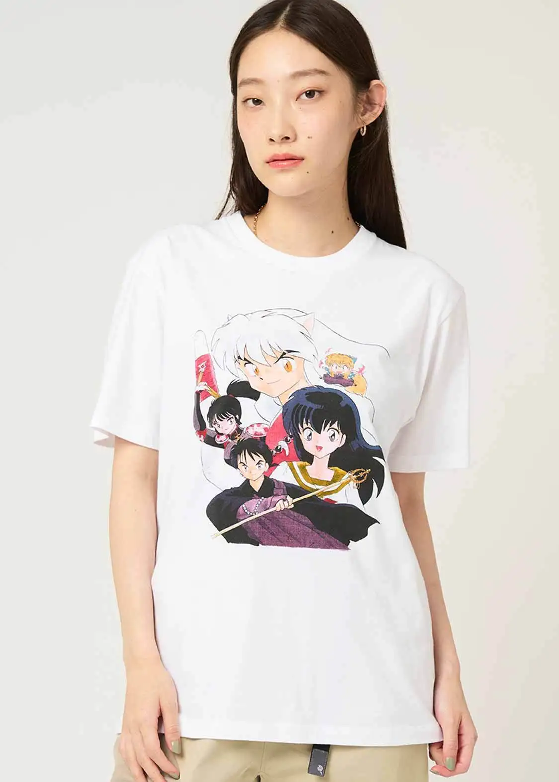 Inuyasha T-shirt Inuyasha and his gang White Japan Limited Cosplay New pre
Inuyasha T-shirt Inuyasha and his gang White Japan Limited Cosplay New pre