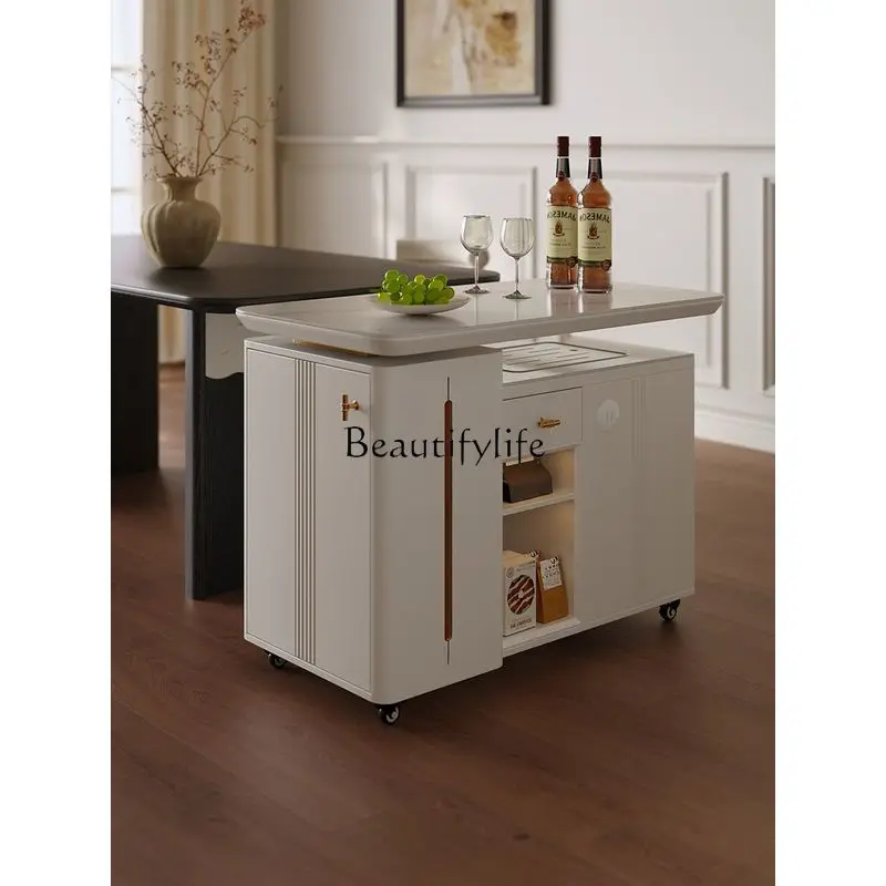 Movable tea table tea table household small tea cart light luxury modern rock slab rotating balcony table
Movable tea table tea table household small tea cart light luxury modern rock slab rotating balcony table