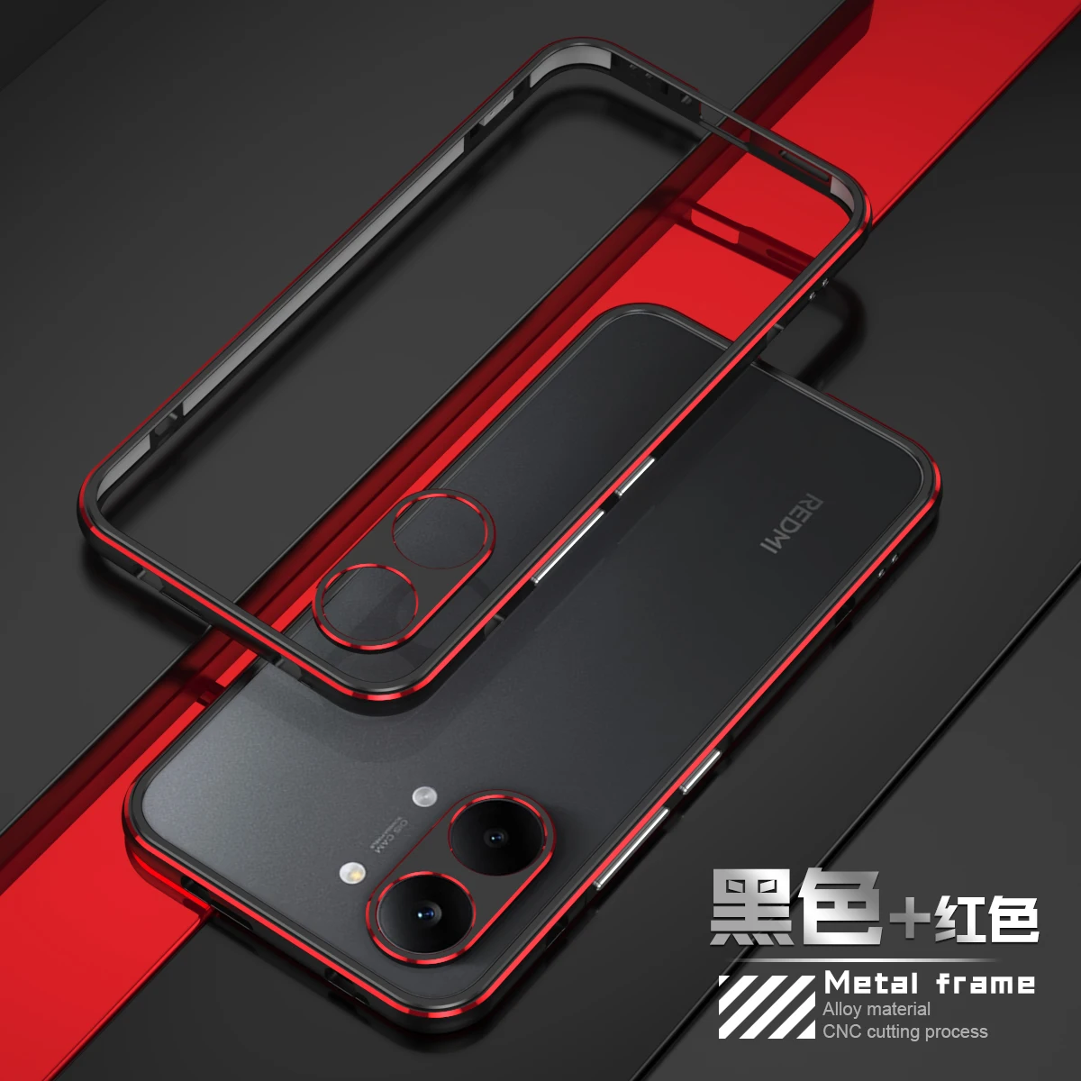 Metal Bumper Case For Redmi Turbo 5 Max Aluminum Alloy Frame Heat Dissipation Shockproof Edge Protection Cover For Redmi Turbo5
Metal Bumper Case For Redmi Turbo 5 Max Aluminum Alloy Frame Heat Dissipation Shockproof Edge Protection Cover For Redmi Turbo5
