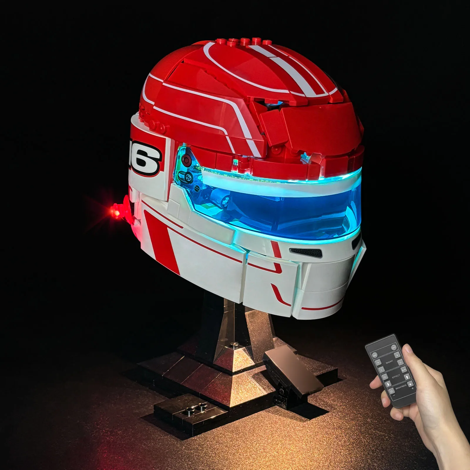 LYBMTWF LED Lighting Kit Compatible with Lego 43014 Helmet Model (NOT Include The Model Bricks)
LYBMTWF LED Lighting Kit Compatible with Lego 43014 Helmet Model (NOT Include The Model Bricks)