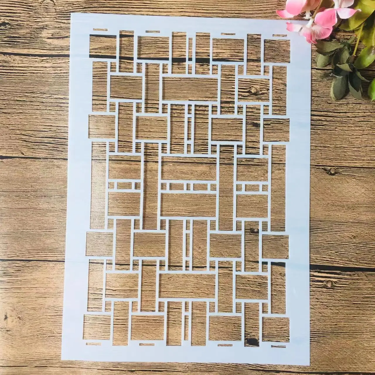 A4 29cm Geometry Grid Rectangle DIY Layering Stencils Wall Painting Scrapbook Coloring Embossing Album Decorative Template
A4 29cm Geometry Grid Rectangle DIY Layering Stencils Wall Painting Scrapbook Coloring Embossing Album Decorative Template