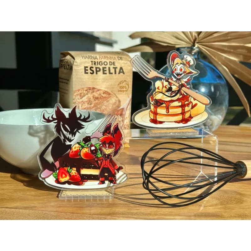 Stand For Hazbin HoteL Lucifer Alastor Original Acrylic Self made Cute Cartoon Anime Pendant Toy Gift
Stand For Hazbin HoteL Lucifer Alastor Original Acrylic Self made Cute Cartoon Anime Pendant Toy Gift