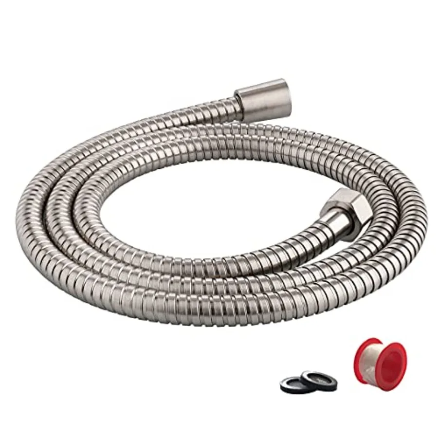 Kk-Free Staless Steel Shower Hose Replacement,,Anti-Twist Flexible Metal Shower Head Hose
Kk-Free Staless Steel Shower Hose Replacement,,Anti-Twist Flexible Metal Shower Head Hose
