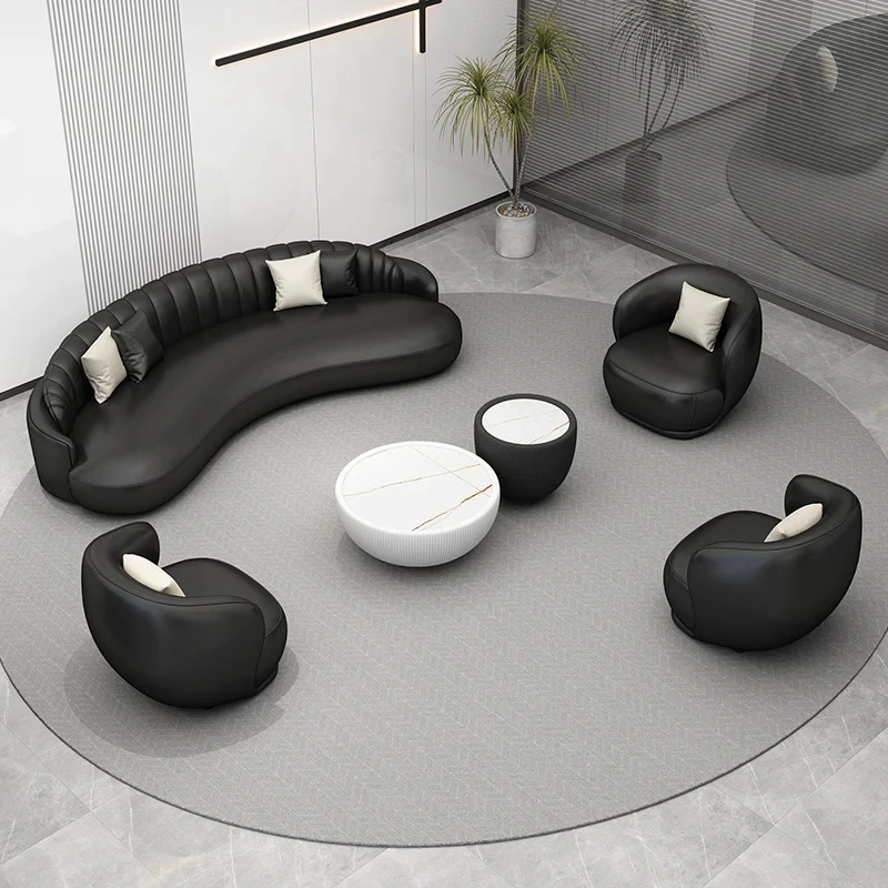Office reception, guest sofa, leather modern simplicity, designer negotiation lounge area, boss office sofa
Office reception, guest sofa, leather modern simplicity, designer negotiation lounge area, boss office sofa