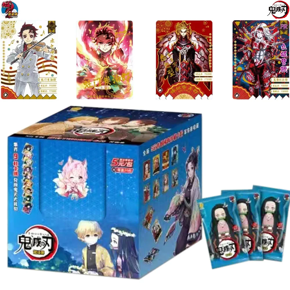 Genuine Little Dinosaur Demon Slayer Collection Card For Children Kanroji Mitsuri Kochou Kanae Exquisite Limited Game Card
Genuine Little Dinosaur Demon Slayer Collection Card For Children Kanroji Mitsuri Kochou Kanae Exquisite Limited Game Card