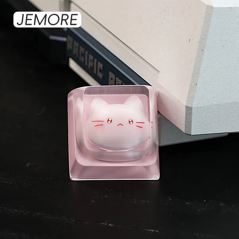 Pink Keycap Custom Handmade Drip Resin Keycaps Translucent Cute Keyboard Cap for Mechanical Keyboard Cross Switch Accessories
Pink Keycap Custom Handmade Drip Resin Keycaps Translucent Cute Keyboard Cap for Mechanical Keyboard Cross Switch Accessories