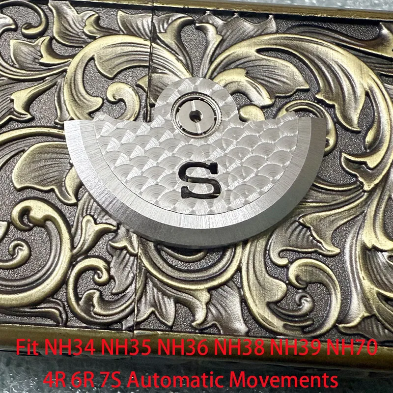 NH35 Customized Movement Rotor Fit for NH34 NH36 NH38 NH39 4R 6R 7S Movement Pendulum Oscillating Weight Hammer Automatic Rotor
NH35 Customized Movement Rotor Fit for NH34 NH36 NH38 NH39 4R 6R 7S Movement Pendulum Oscillating Weight Hammer Automatic Rotor