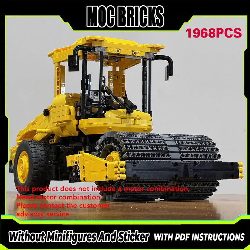 City Car Model MOC Building Bricks Classic Big Road Roller Modular Technology Gifts Holiday Assemble Children Toys Suit
City Car Model MOC Building Bricks Classic Big Road Roller Modular Technology Gifts Holiday Assemble Children Toys Suit