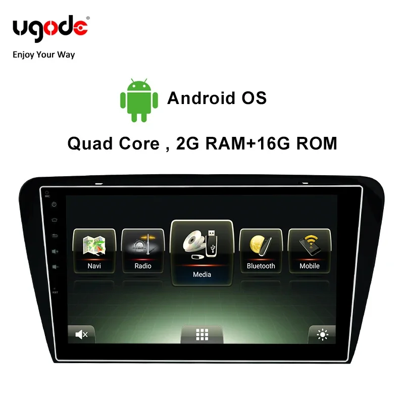 Ugode Car Multimedia Player GPS Navigation 10.1 Inches Screen Monitor Bluetooth Android OS For 2014 Skoda Octavia Deckless
Ugode Car Multimedia Player GPS Navigation 10.1 Inches Screen Monitor Bluetooth Android OS For 2014 Skoda Octavia Deckless