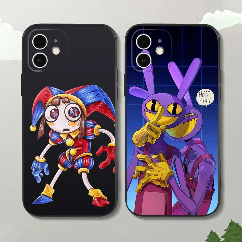 Amazing D-Digital C-Circus Phone Case For iPhone16,15,14,13,12 Mini 11 Pro XR,X,XS,MAX 7,8 Plus Silicone Cover Soft Black
Amazing D-Digital C-Circus Phone Case For iPhone16,15,14,13,12 Mini 11 Pro XR,X,XS,MAX 7,8 Plus Silicone Cover Soft Black