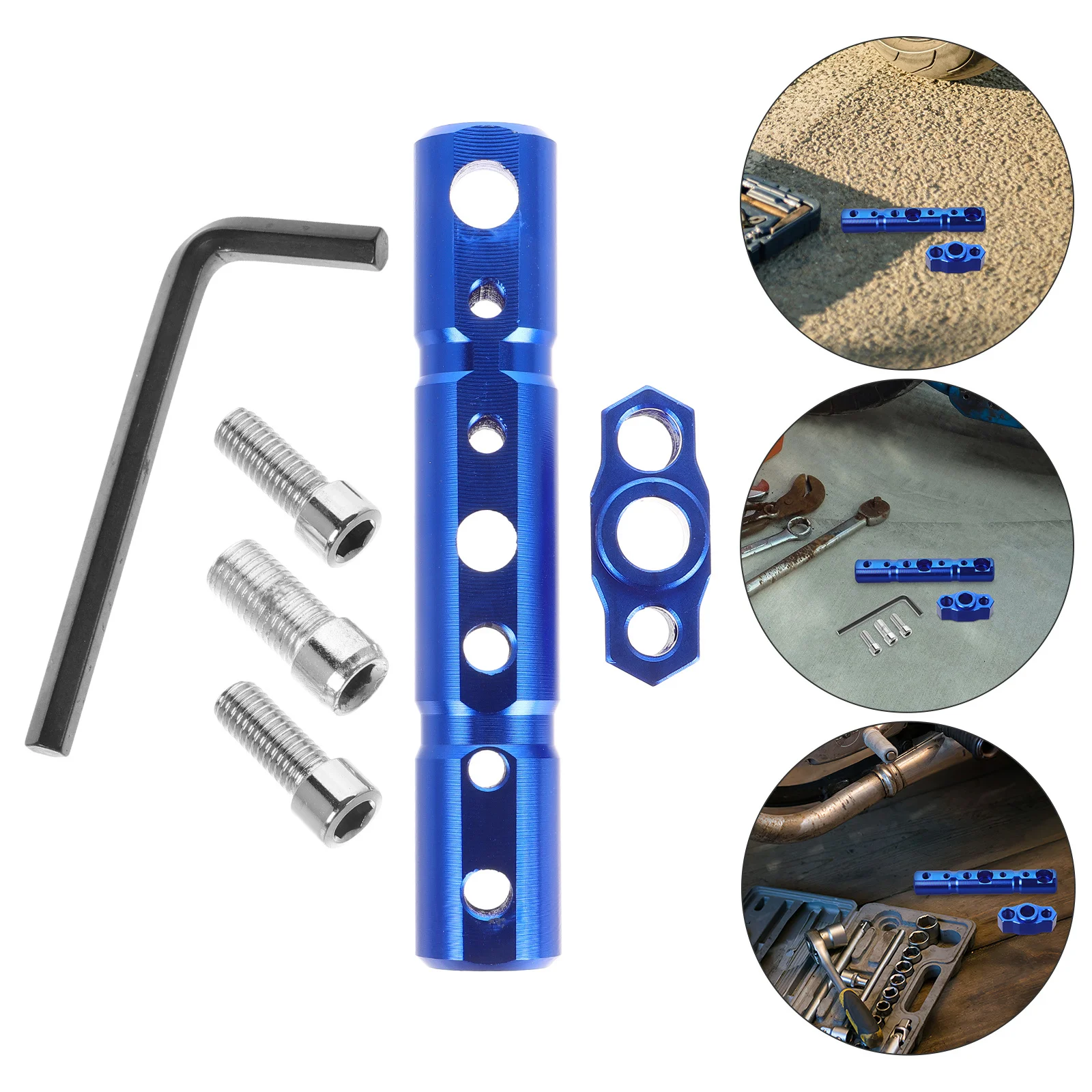 1Set Motorcycle Handlebar Crossbar Extension Phone Holder Aluminum Alloy Bracket Secure Navigation Mount Mirror Extender
1Set Motorcycle Handlebar Crossbar Extension Phone Holder Aluminum Alloy Bracket Secure Navigation Mount Mirror Extender