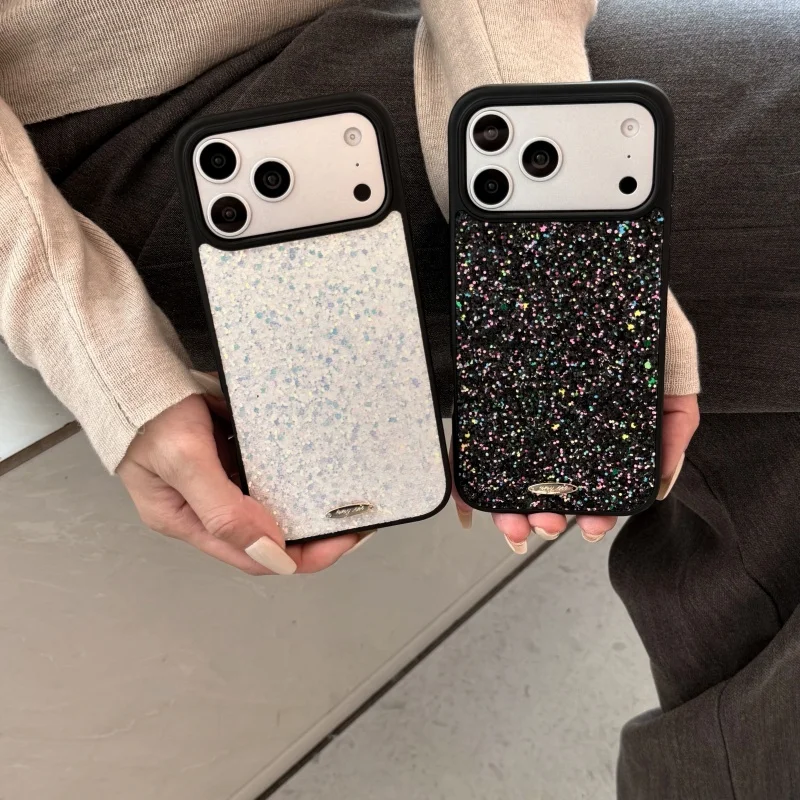 Luxury Starry Glitter Sequins Bling Silicone Phone Case For iPhone 17 16 15 14 13 Pro Max Fashion Shiny Bumper Shockproof Cover
Luxury Starry Glitter Sequins Bling Silicone Phone Case For iPhone 17 16 15 14 13 Pro Max Fashion Shiny Bumper Shockproof Cover