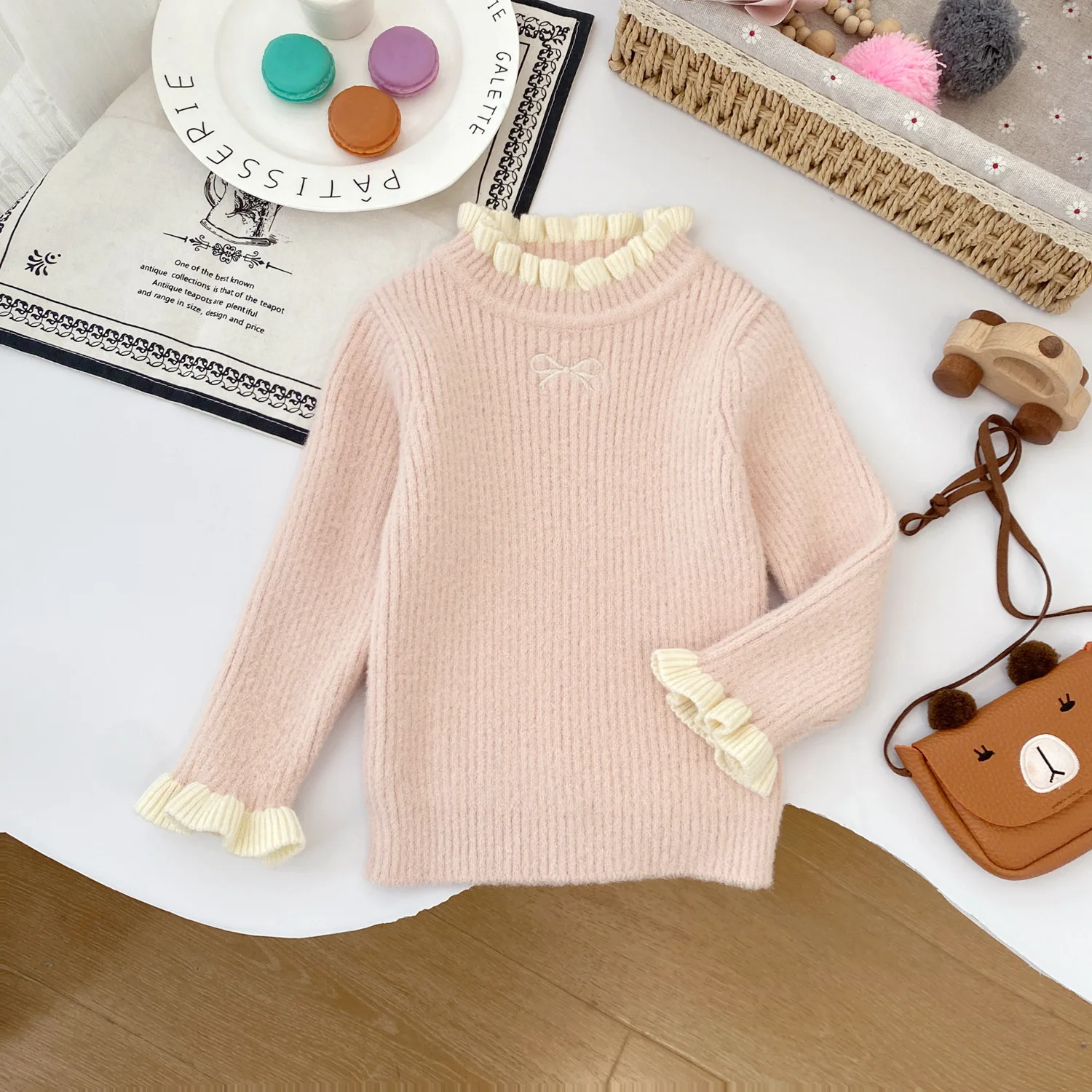 Girls Sweaters Spring Autumn 2025 Children Woolen Jersey Tops Knitted Clothing For Baby Girl Outerwear Kids Pullover Sweater 5Y
Girls Sweaters Spring Autumn 2025 Children Woolen Jersey Tops Knitted Clothing For Baby Girl Outerwear Kids Pullover Sweater 5Y