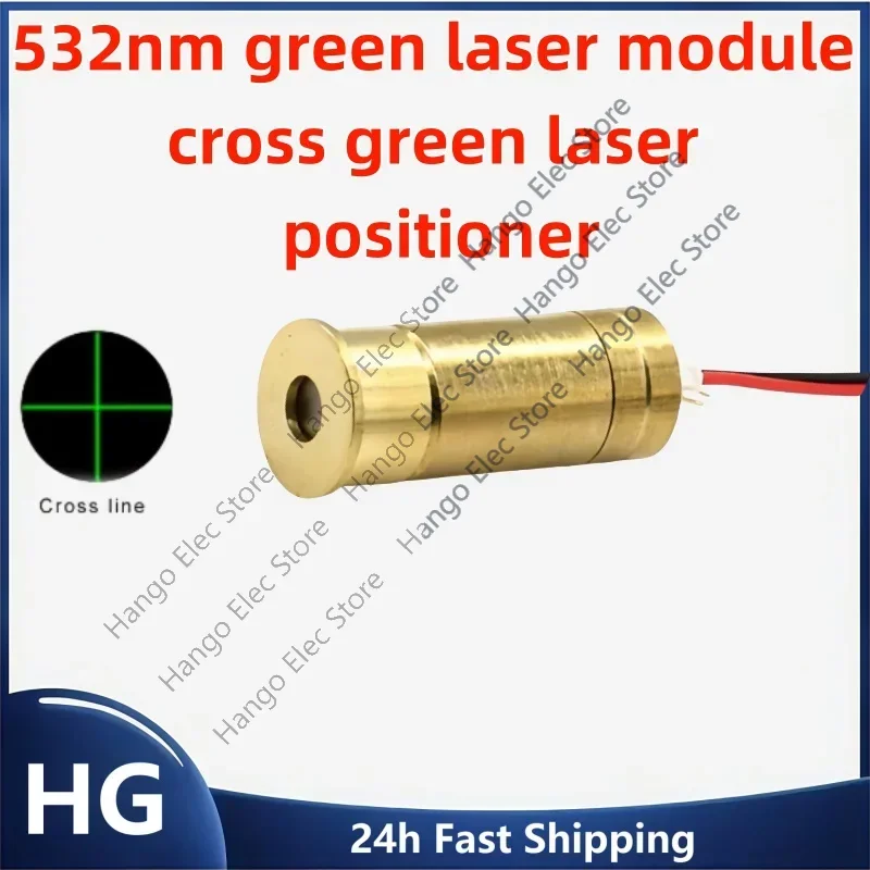 1pcs 532nm45mW Green line Laser Module DC3-5VHorizontal Cross is Optional for WoodStone Cutting Positioning Line
1pcs 532nm45mW Green line Laser Module DC3-5VHorizontal Cross is Optional for WoodStone Cutting Positioning Line