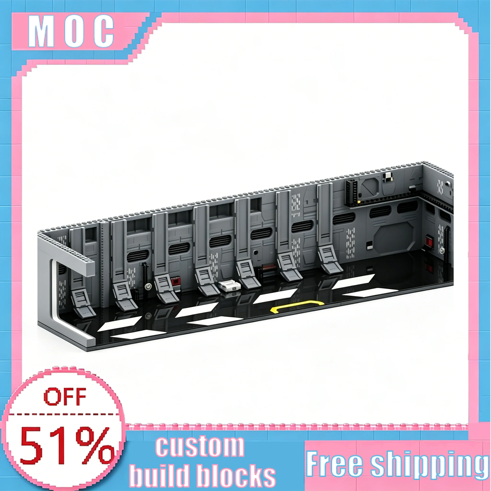 NEW 12050 Parts MOC Sci-Fi Imperial Hangar Diorama Model Custom Creative Building Blocks Educational Assembly Display Toy Gifts
NEW 12050 Parts MOC Sci-Fi Imperial Hangar Diorama Model Custom Creative Building Blocks Educational Assembly Display Toy Gifts
