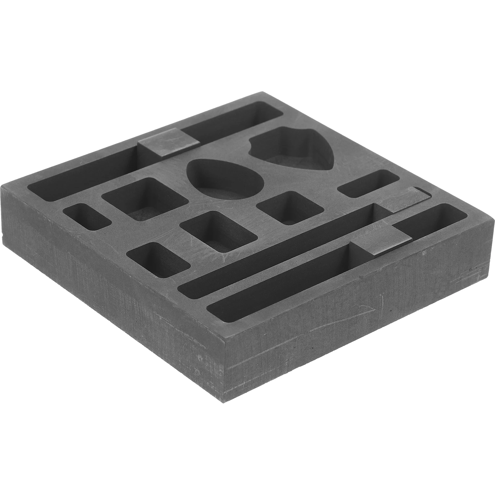 1pcs Graphite Mold Ingot Metal Casting Molds Melting Blank Jewelry Smelting Multi Hole Easy Demold Silver Gold Copper Aluminum
1pcs Graphite Mold Ingot Metal Casting Molds Melting Blank Jewelry Smelting Multi Hole Easy Demold Silver Gold Copper Aluminum