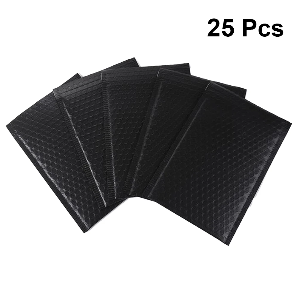 25pcs Shockproof Bubble Bag 25X33+6Cm Black Waterproof Packaging Pouch For Costume Supplies Mailing Storage Office 
25pcs Shockproof Bubble Bag 25X33+6Cm Black Waterproof Packaging Pouch For Costume Supplies Mailing Storage Office
