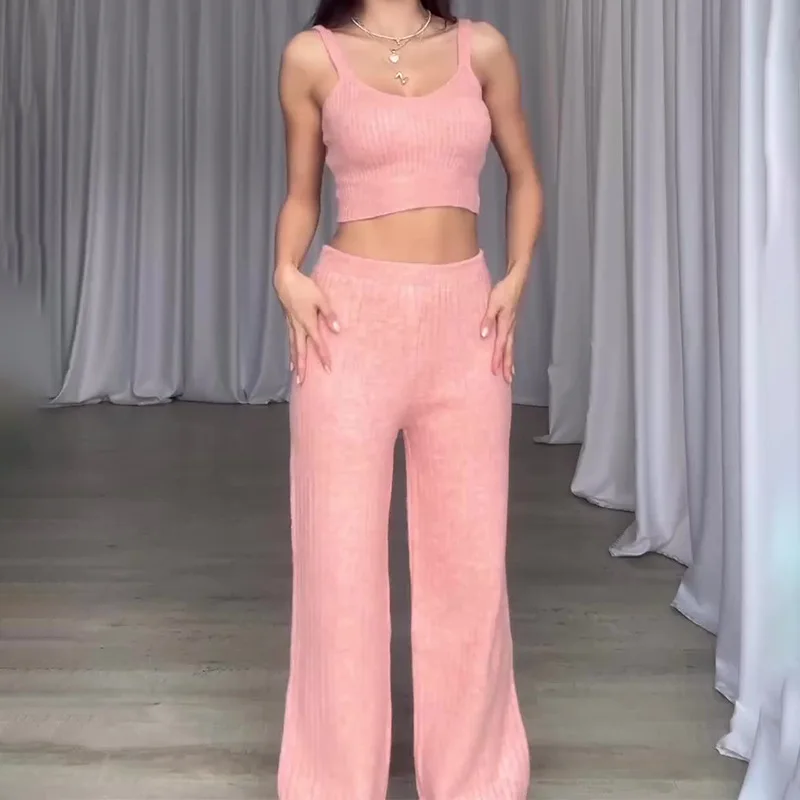 Three Piece Pant Sets Knit Cardigan Vest Pants Suit Solid Single Breasted Coat Straight Long Trousers Casual Spring 2025
Three Piece Pant Sets Knit Cardigan Vest Pants Suit Solid Single Breasted Coat Straight Long Trousers Casual Spring 2025