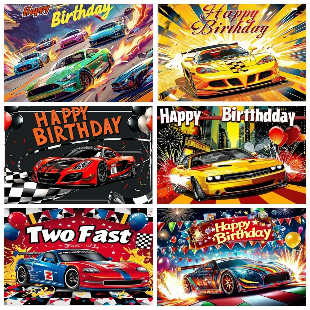 Red Cool Car Theme Birthday Party Decoration Background Happy Birthday Room Decor Custom Competitive Racing Track Photo Studio
Red Cool Car Theme Birthday Party Decoration Background Happy Birthday Room Decor Custom Competitive Racing Track Photo Studio
