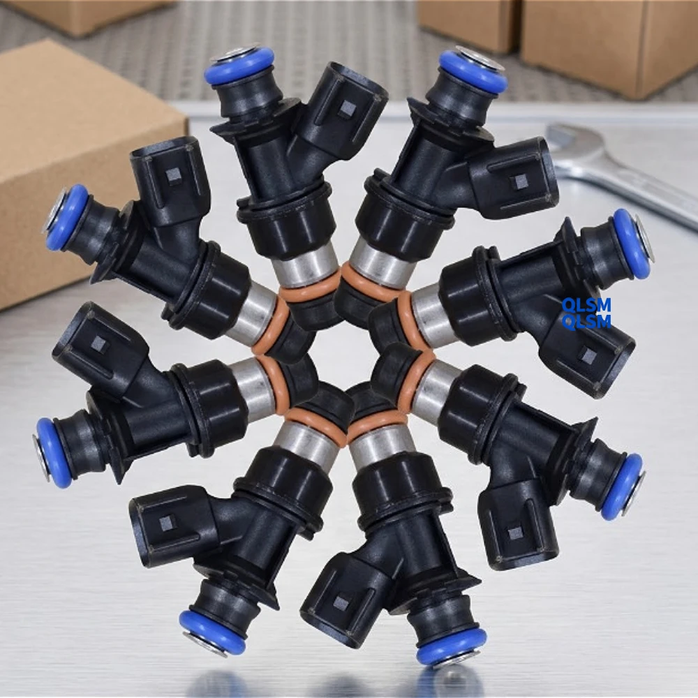 8Pcs 12580681 217-1621 Auto Fuel Injectors Set Replacement For Chevy Silverado GMC Sierra Yukon Tahoe 4.8L 5.3L 6.0L V8 Engine
8Pcs 12580681 217-1621 Auto Fuel Injectors Set Replacement For Chevy Silverado GMC Sierra Yukon Tahoe 4.8L 5.3L 6.0L V8 Engine