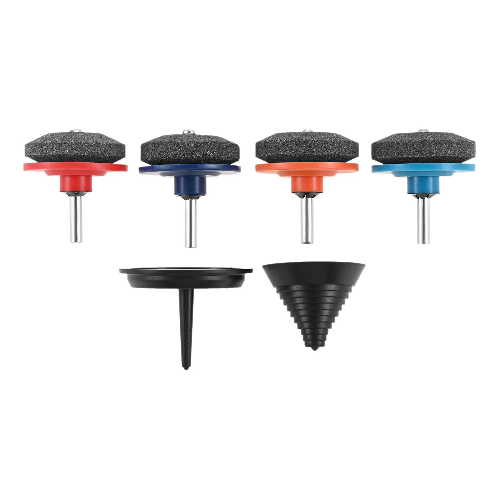 5pcs/kit Universal Lawn Mower Blade Sharpener for An Immaculate Garden Colored Garden Tool Sharpener Drill Attachment for Shears
5pcs/kit Universal Lawn Mower Blade Sharpener for An Immaculate Garden Colored Garden Tool Sharpener Drill Attachment for Shears