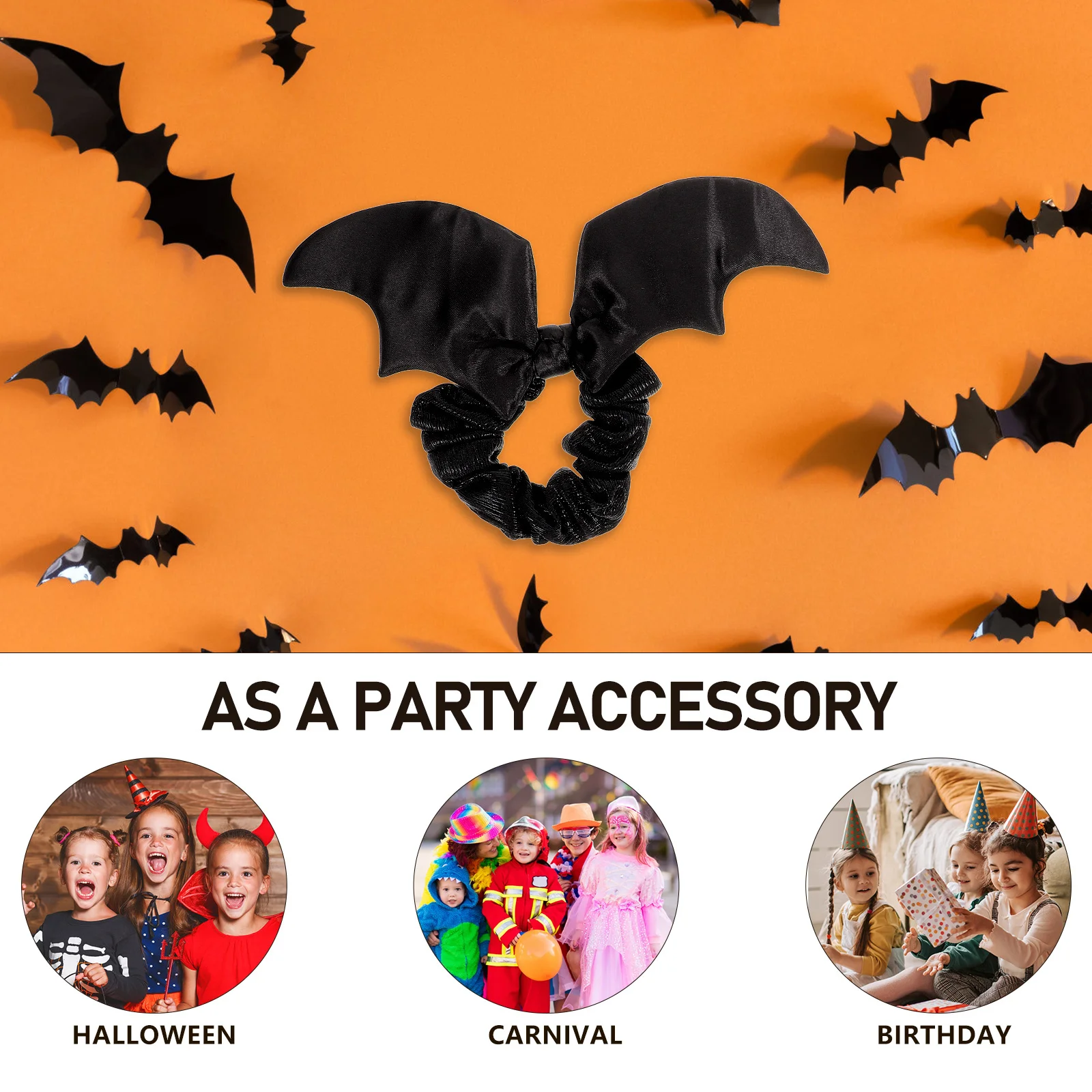 3Pcs Halloween Hair Ties Elastic Scrunchies for Women Girls Party Costume Accessories Ponytail Holders Halloween Hair Scrunchies
3Pcs Halloween Hair Ties Elastic Scrunchies for Women Girls Party Costume Accessories Ponytail Holders Halloween Hair Scrunchies