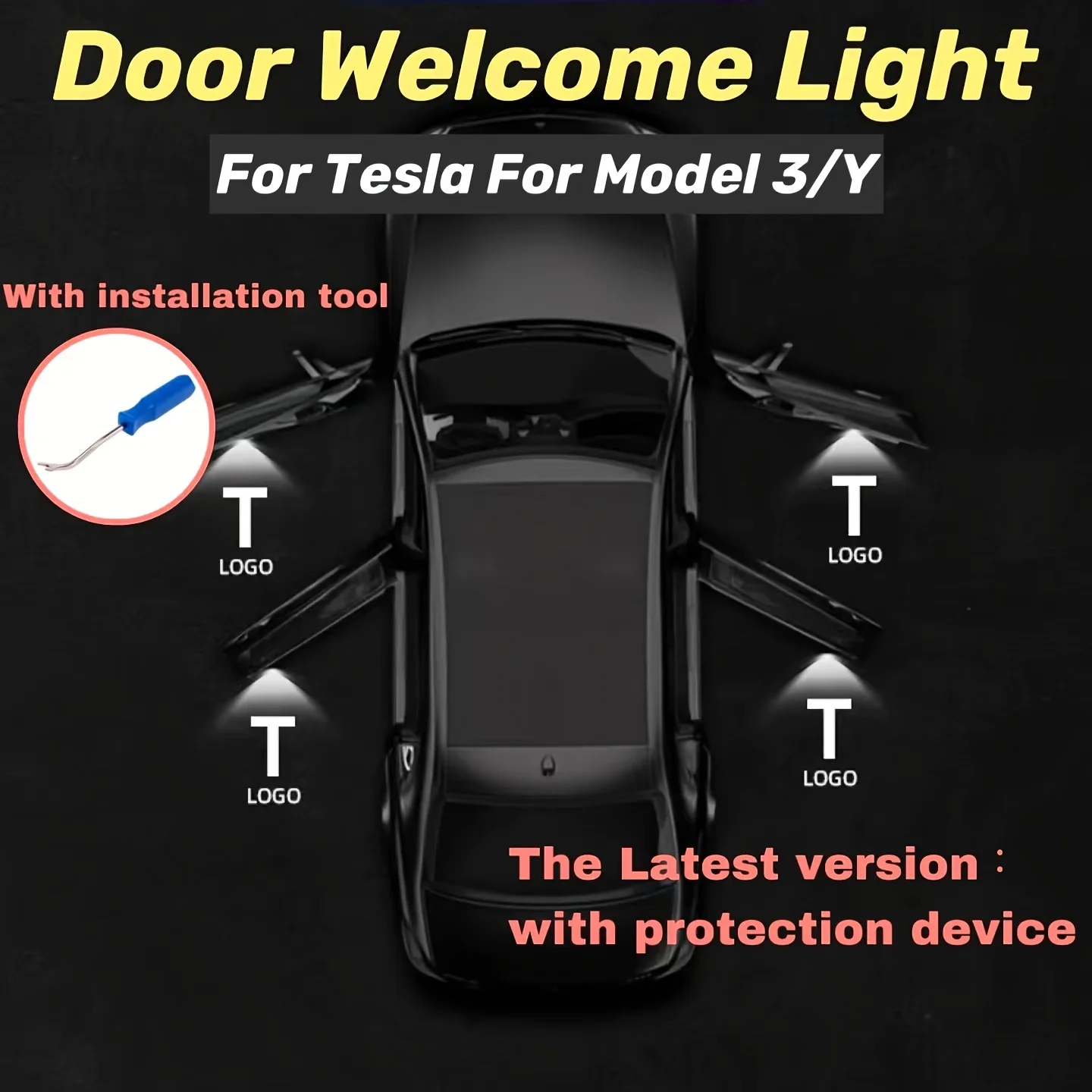For Tesla For Model3/Y With Insurance Door Welcome Light Return Prevent Glass From Rising HD Without Blue Edge car Accessories
For Tesla For Model3/Y With Insurance Door Welcome Light Return Prevent Glass From Rising HD Without Blue Edge car Accessories