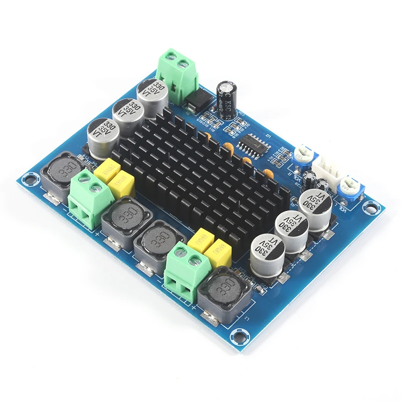 XH-M543 TPA3116D2 Audio Amplifier Module Dual Channel Class D 2 * 120W High Power Digital Power Amplifier Board
XH-M543 TPA3116D2 Audio Amplifier Module Dual Channel Class D 2 * 120W High Power Digital Power Amplifier Board