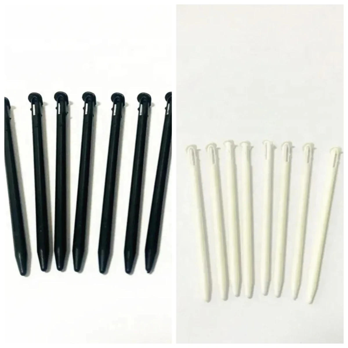 300 шт. пластиковая сенсорная ручка портативный стилус для экрана для аксессуаров для игр Nintendo 3DS
300 шт. пластиковая сенсорная ручка портативный стилус для экрана для аксессуаров для игр Nintendo 3DS