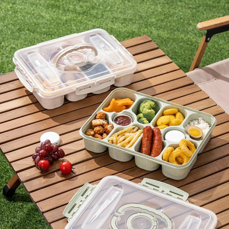 TOPMAYA 10 Compartment Snack Organizer With Lid Handle Portable Divided Dishwasher Safe Bento Box Candy Fruit Tray Meal Prep Con
TOPMAYA 10 Compartment Snack Organizer With Lid Handle Portable Divided Dishwasher Safe Bento Box Candy Fruit Tray Meal Prep Con