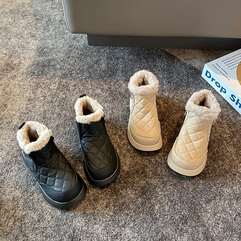 Новое поступление, детские зимние ботинки с флисовой подкладкой для девочек - зимние ботинки на толстой шерстяной подкладке для детей
Новое поступление, детские зимние ботинки с флисовой подкладкой для девочек - зимние ботинки на толстой шерстяной подкладке для детей