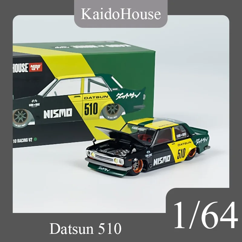 KaidoHouse+MINIGT 1/64 GTR Datsun 510 Honda Civic Simulation Die Casting Alloy Car Model Collection Boys' Toys
KaidoHouse+MINIGT 1/64 GTR Datsun 510 Honda Civic Simulation Die Casting Alloy Car Model Collection Boys' Toys