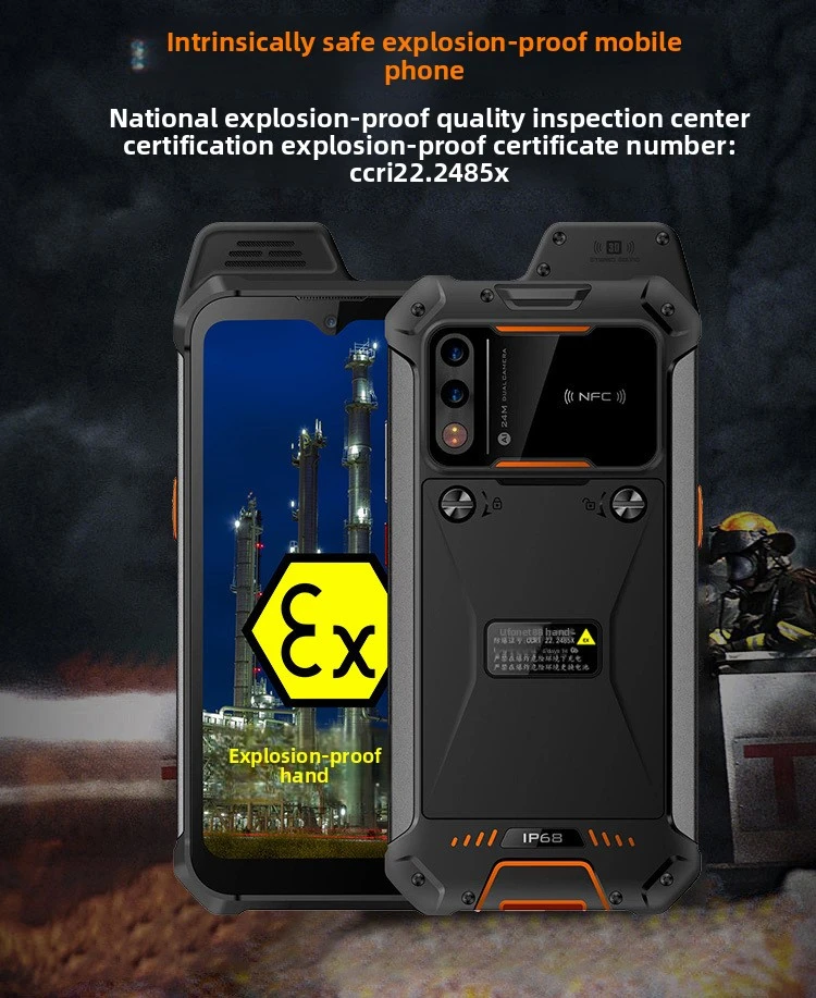 T88 Explosion-proof Mobile Phone Industrial Safety Chemical Plant Dedicated Public Network LTE NFC IP67 Android 13
T88 Explosion-proof Mobile Phone Industrial Safety Chemical Plant Dedicated Public Network LTE NFC IP67 Android 13