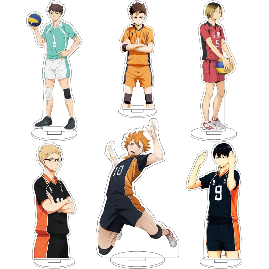 Акриловая фигурка-подставка 16 см по аниме Haikyuu: Хината Шойо, Нишиноя Ю, Козуме Кенма, Цукишима Кей, Кагеяма Тобио. Подарки и сувениры.
Акриловая фигурка-подставка 16 см по аниме Haikyuu: Хината Шойо, Нишиноя Ю, Козуме Кенма, Цукишима Кей, Кагеяма Тобио. Подарки и сувениры.