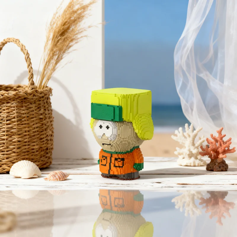 6037pcs MOC Kyle Broflovski From South Park Sculptures Model Building Blocks Construction Toys Christmas Gifts Brick Kids Idea
6037pcs MOC Kyle Broflovski From South Park Sculptures Model Building Blocks Construction Toys Christmas Gifts Brick Kids Idea