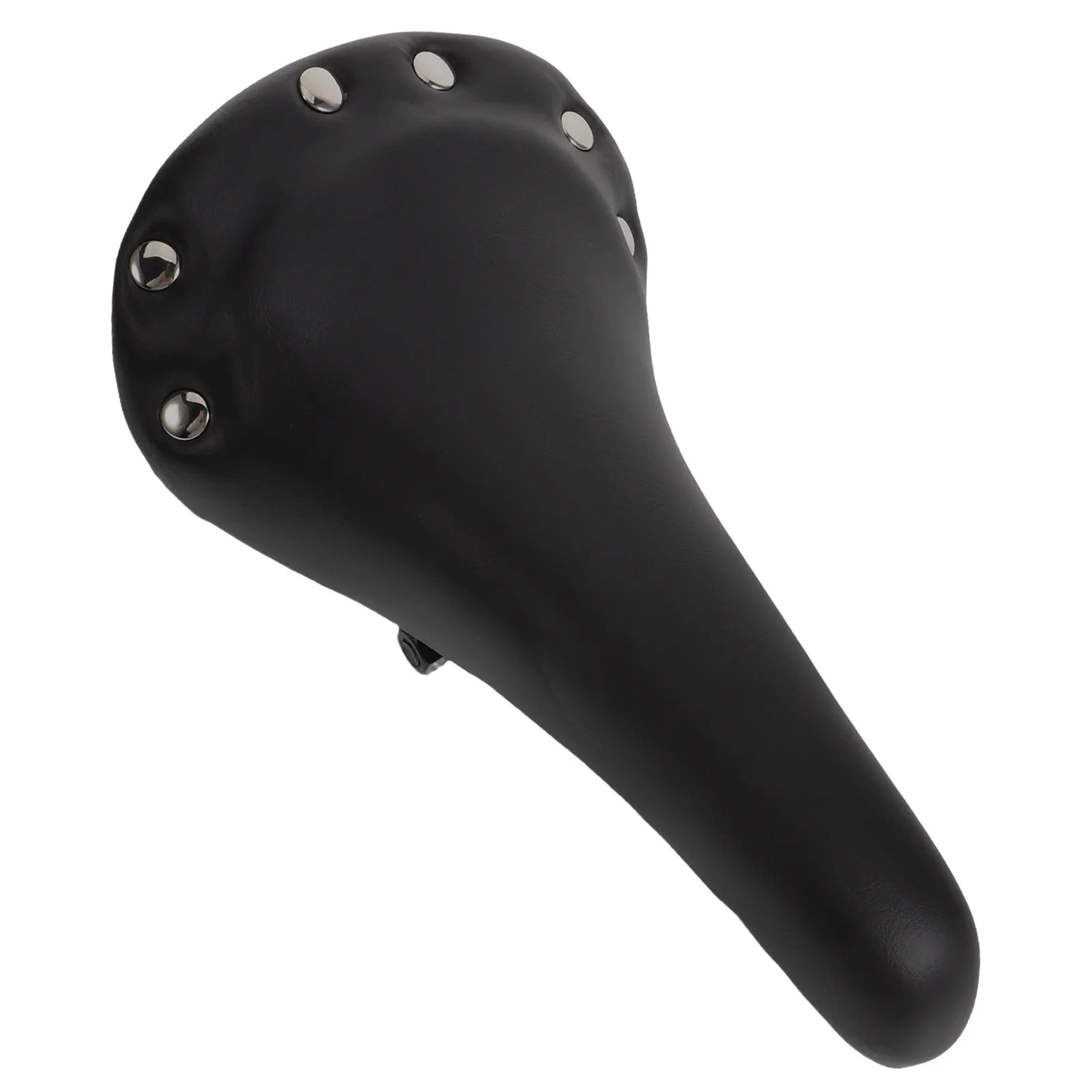 Vintage Bicycle Seat Riveted Saddle Comfortable Padded Cushion Replacement Retro Style Bike Seat for Men Women
Vintage Bicycle Seat Riveted Saddle Comfortable Padded Cushion Replacement Retro Style Bike Seat for Men Women