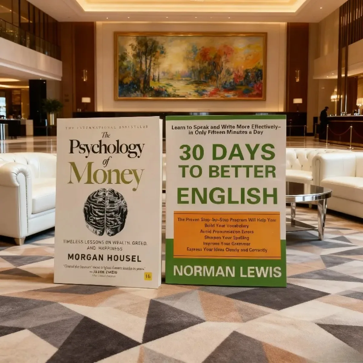 《The Psychology of Money》+《30 Days To Better English》Book Set - Master Money Psychology & Achieve English Fluency in 30 Days
《The Psychology of Money》+《30 Days To Better English》Book Set - Master Money Psychology & Achieve English Fluency in 30 Days