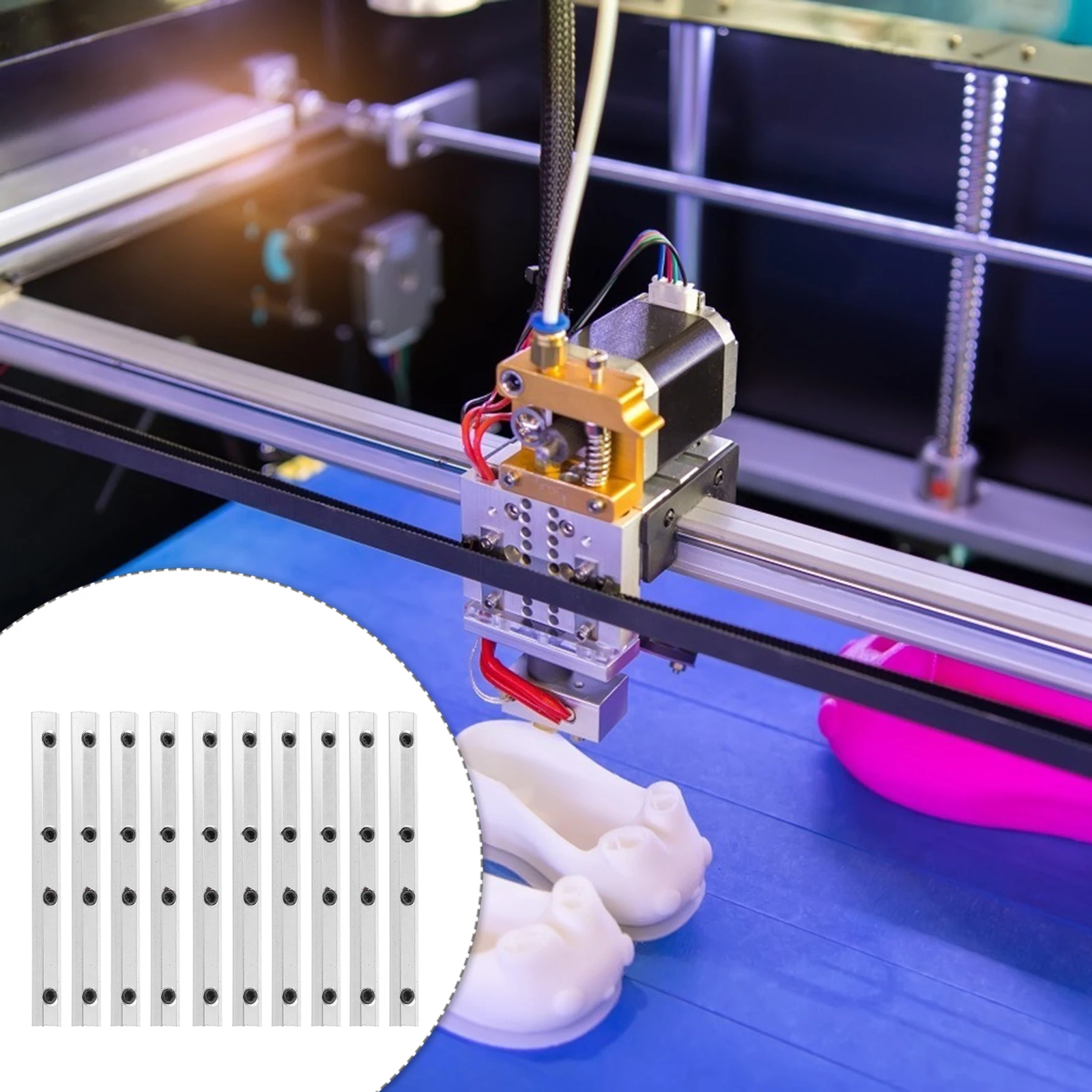 10pcs Aluminum Profile Straight Slot Butt Connection Flat Extrusion Carbon Steel Galvanized For CNC Routers 3D Printers
10pcs Aluminum Profile Straight Slot Butt Connection Flat Extrusion Carbon Steel Galvanized For CNC Routers 3D Printers