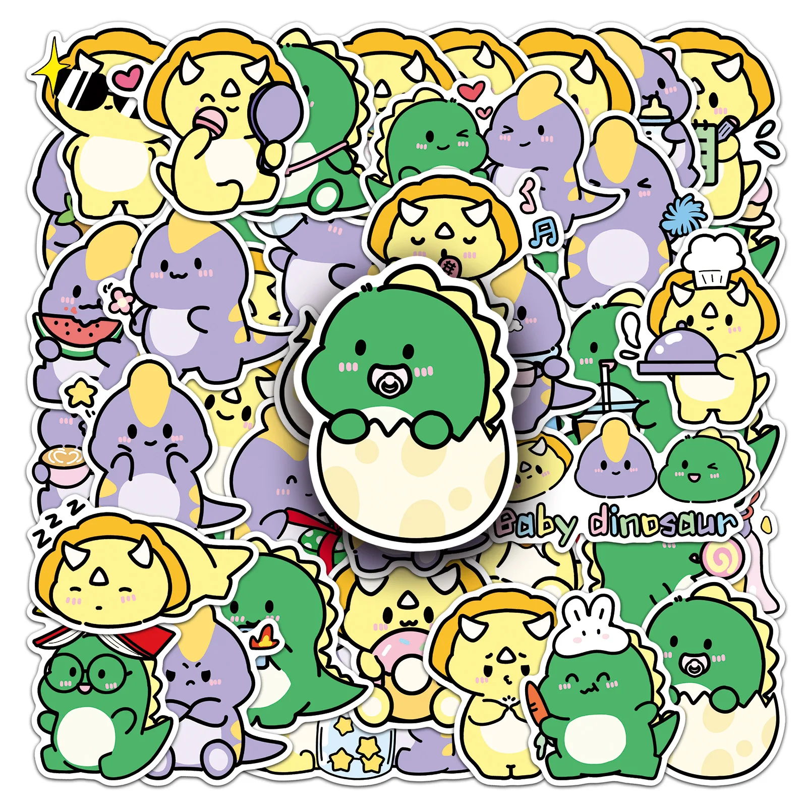10/50PCS Little Dinosaur Cartoon Sticker Cute Funny Meme Creative Decorative Water Cup Cell Phone Case Decal Kids Toy Gift
10/50PCS Little Dinosaur Cartoon Sticker Cute Funny Meme Creative Decorative Water Cup Cell Phone Case Decal Kids Toy Gift