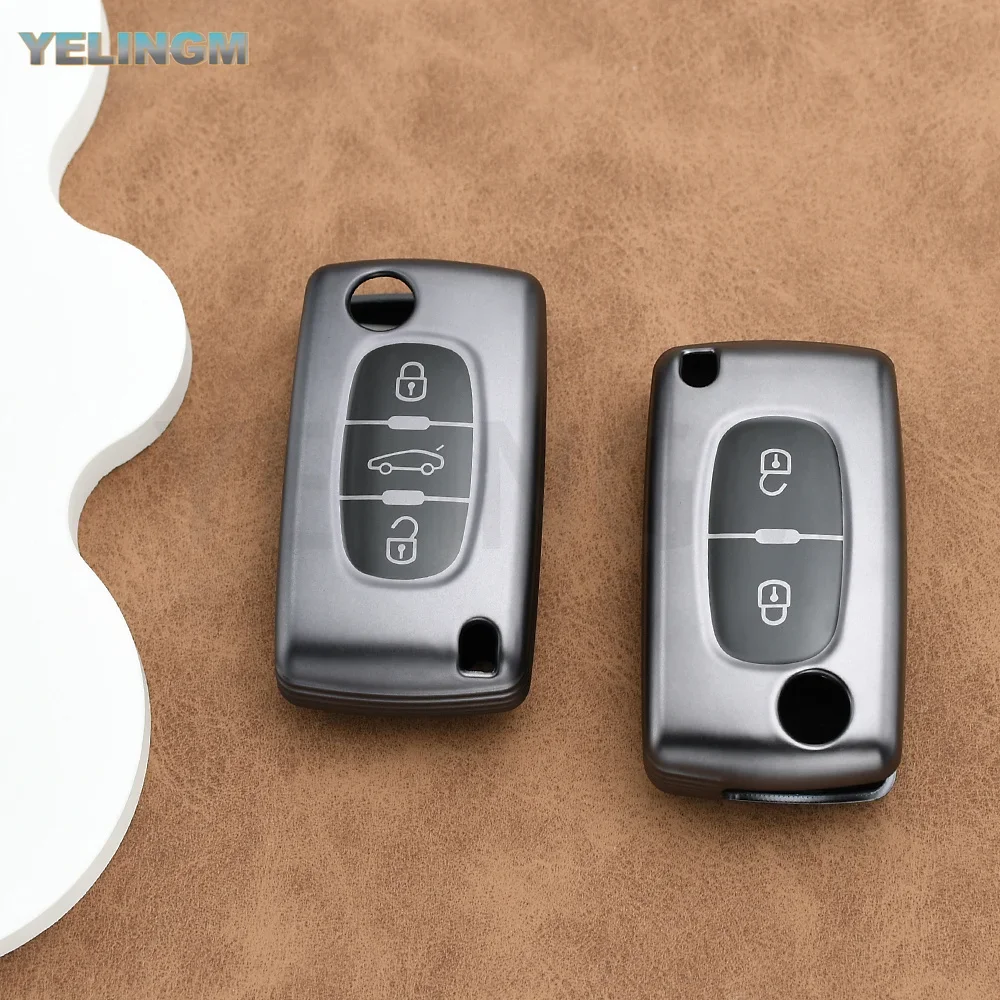Car Flip Key Case Cover For Peugeot 107 207 307 308 407 607 3008 5008 For Citroen Xsara Picasso C2 C3 C4 C5 C6 C8 TPU Shell Fob
Car Flip Key Case Cover For Peugeot 107 207 307 308 407 607 3008 5008 For Citroen Xsara Picasso C2 C3 C4 C5 C6 C8 TPU Shell Fob