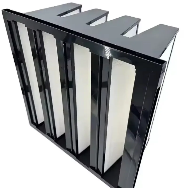 Selling Plastic Frame High Efficiency Industrial Air Filters V-bank H13 Air Filters
Selling Plastic Frame High Efficiency Industrial Air Filters V-bank H13 Air Filters